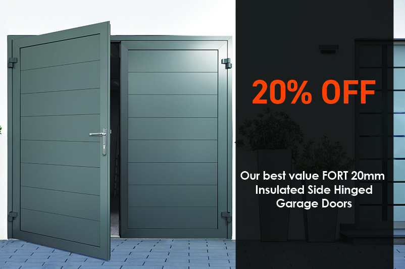 20% OFF Fort 20mm Insulated Side Hinged Spring Offer